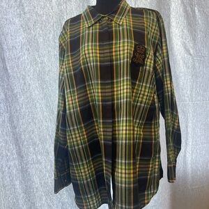 Lauren Ralph Lauren Plaid Crest Shirt